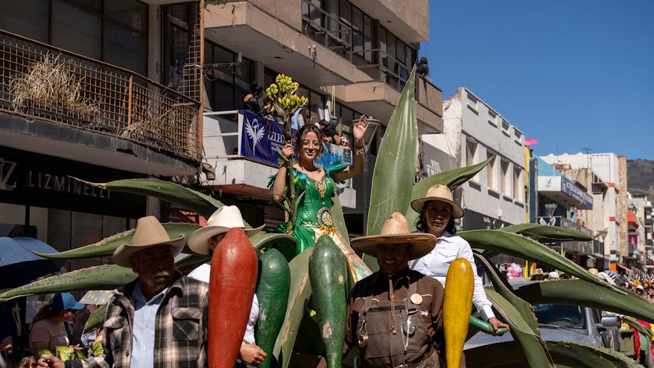 Desfile inaugural de la Primavera en la ciudad de Veracruz