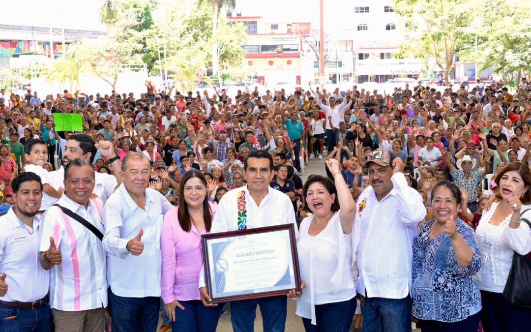 Veracruz tiene rumbo y dirección con Rocío Nahle: Esteban Bautista