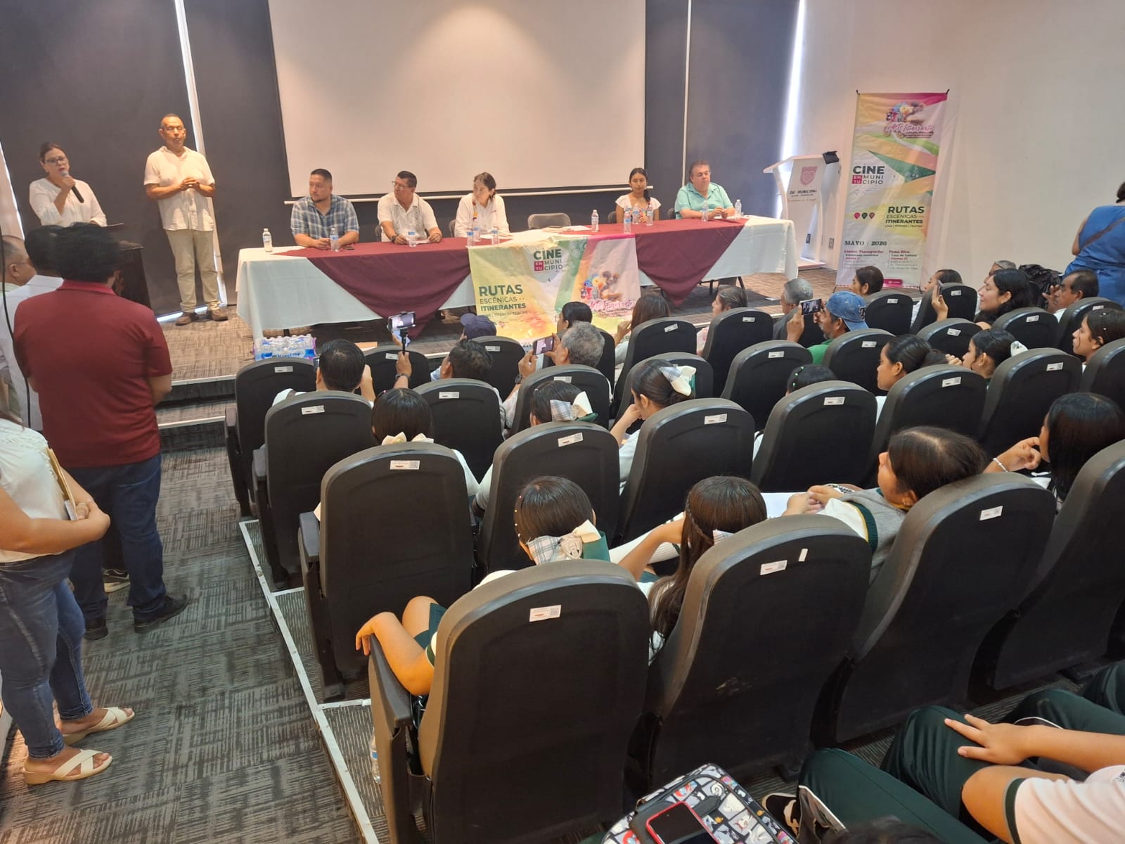 Inauguración del proyecto Rutas Escénicas y Arte Itinerante en Álamo Temapache