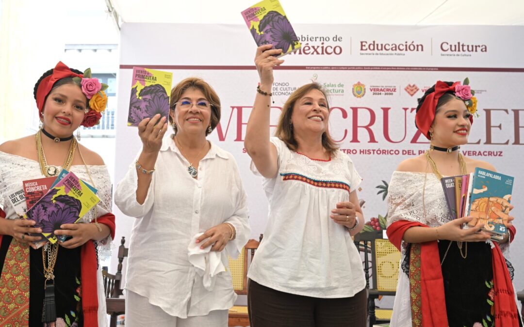 Arranca ‘Veracruz Lee’ con entrega gratuita de libros en todo el estado