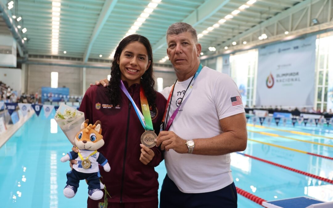 Atletas de Veracruz brillan en natación de la CONADE 2026