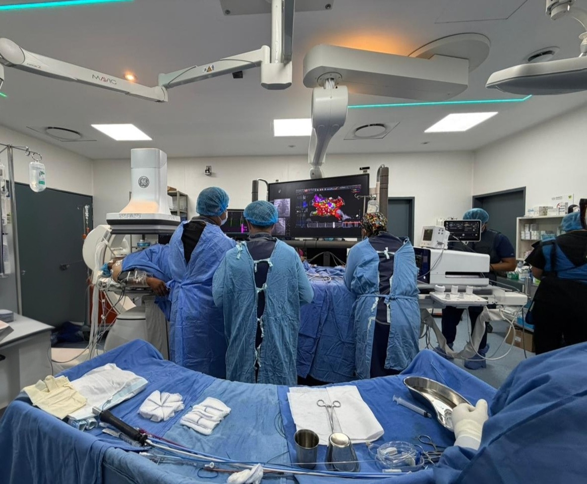 Hospital Regional de Alta Especialidad de Veracruz del ISSSTE realizó jornada de ablación de arritmias y revisión de marcapasos