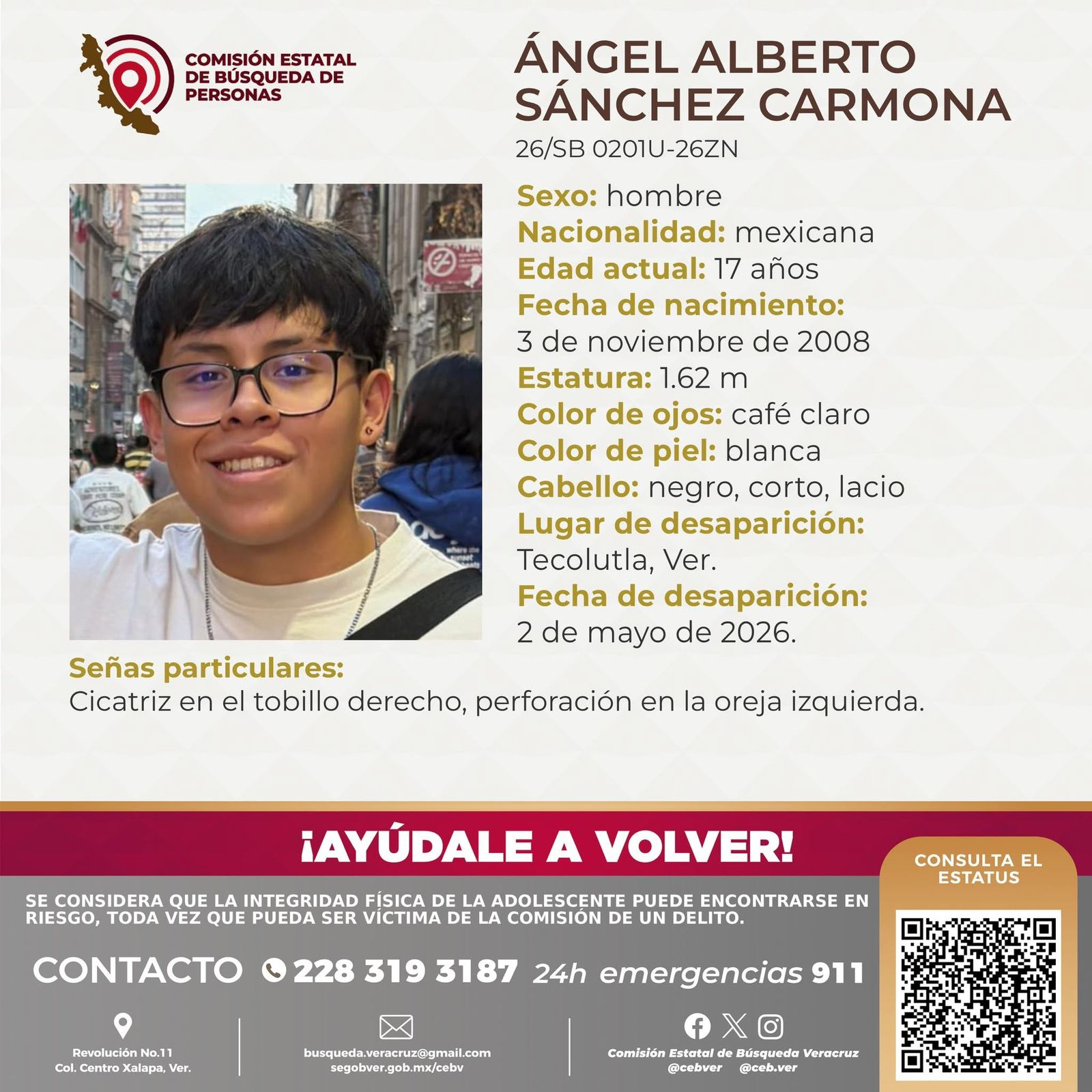 Padres de Ángel Alberto siguen buscando su cuerpo en playas de Tecolutla