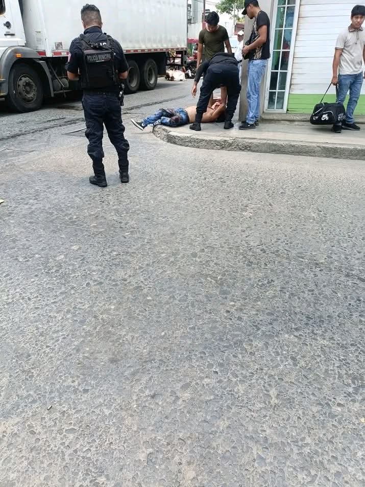Operativo en Tuxpan tras ataque armado; cuatro heridos en carnicería