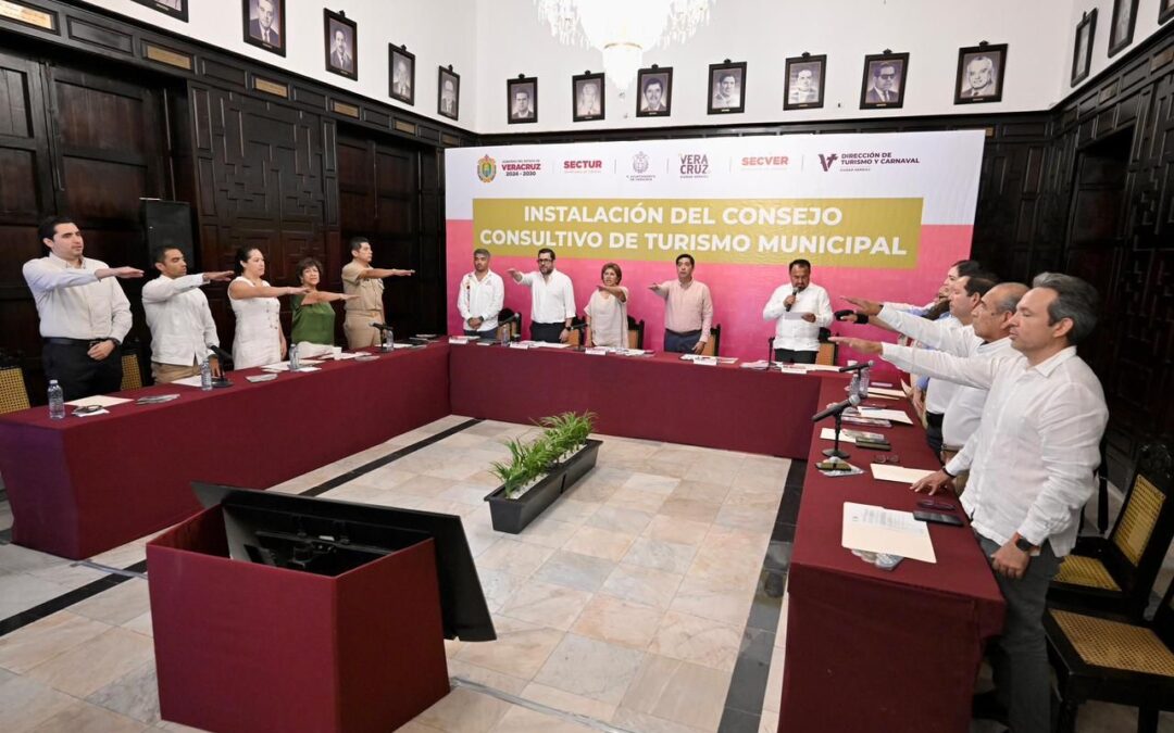 Instalan Consejo Consultivo de Turismo en Veracruz
