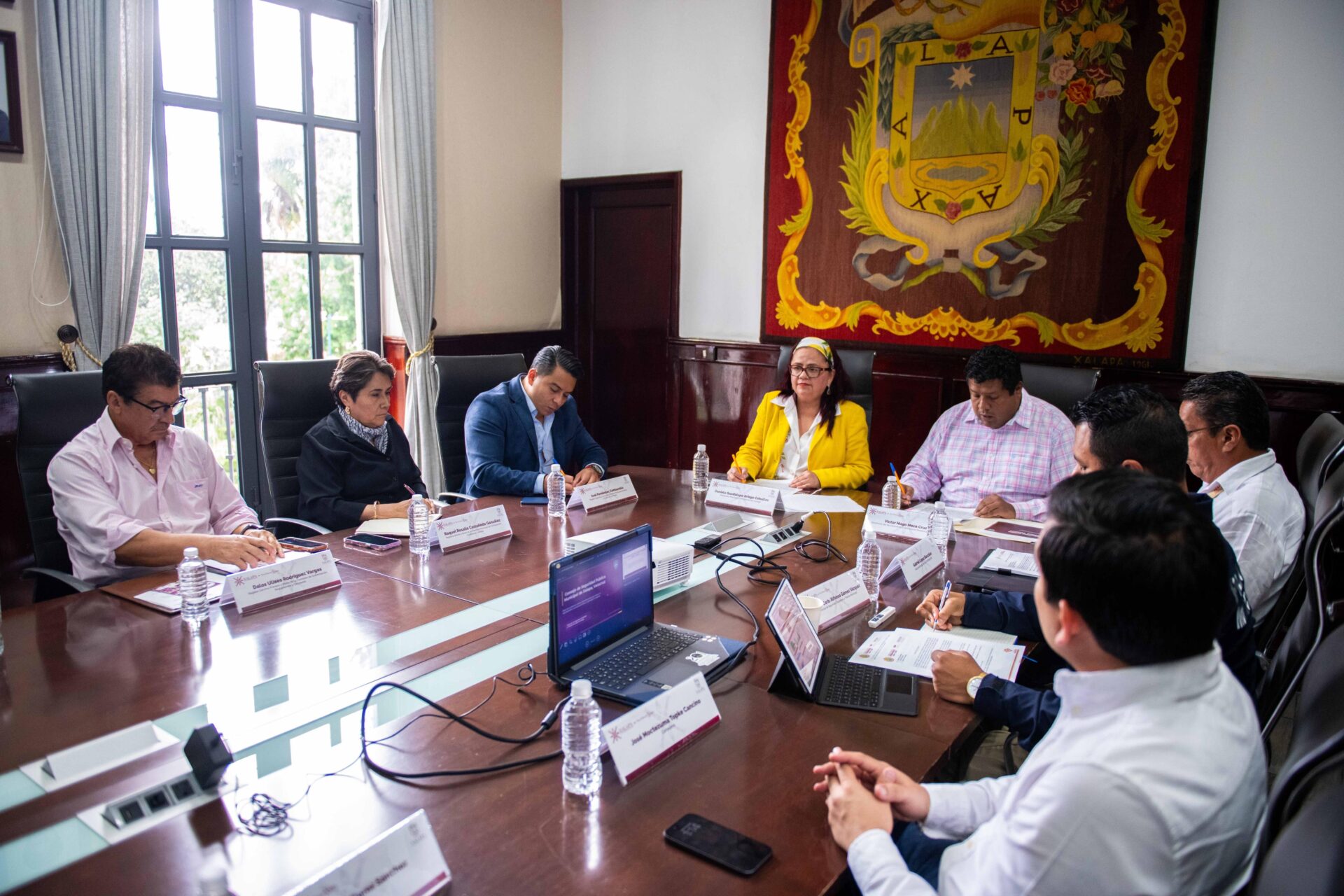 Xalapa refuerza seguridad con primera sesión del Consejo Municipal