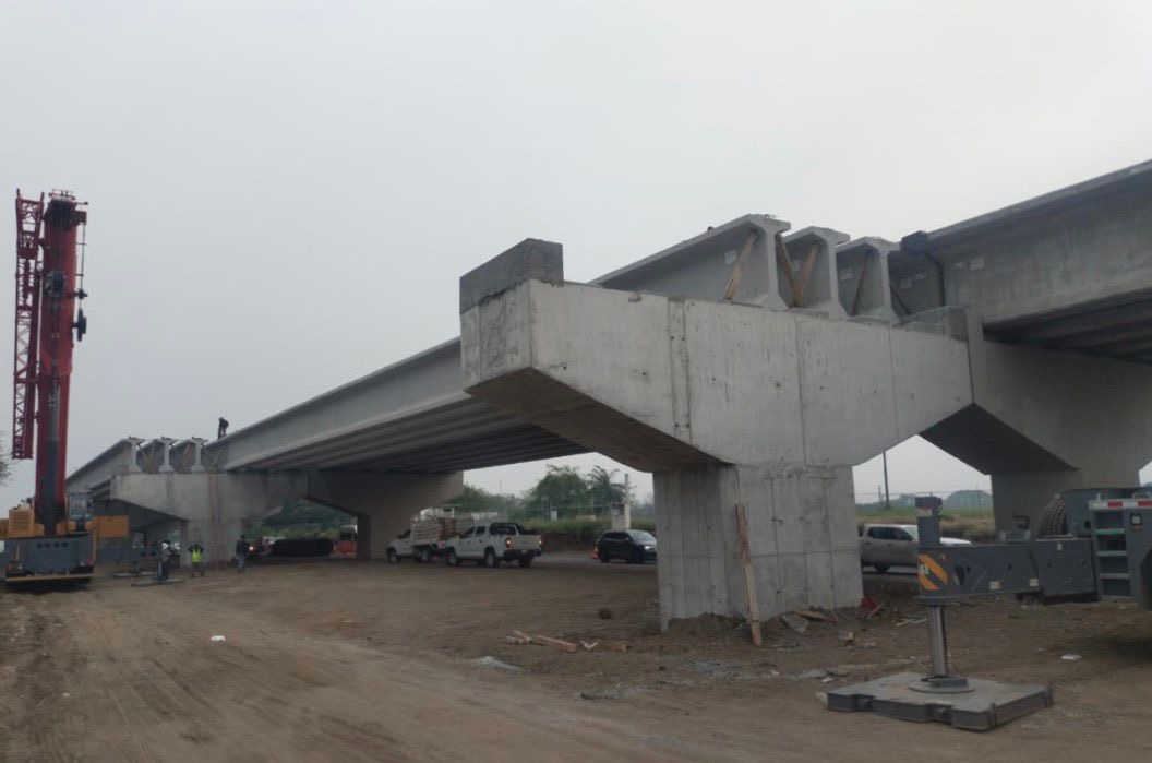 SICT: 70% de avance en distribuidor vial acceso puerto Veracruz