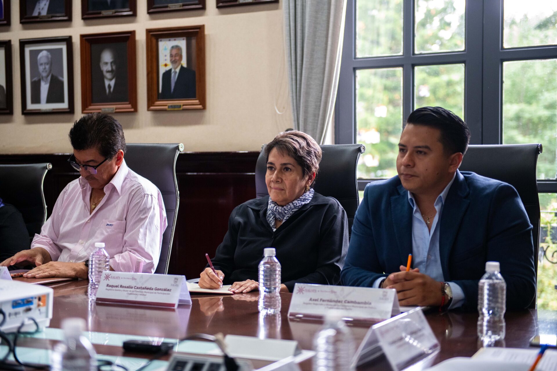 Alcaldesa Daniela Griego encabeza sesión del Consejo de Seguridad Municipal en Xalapa
