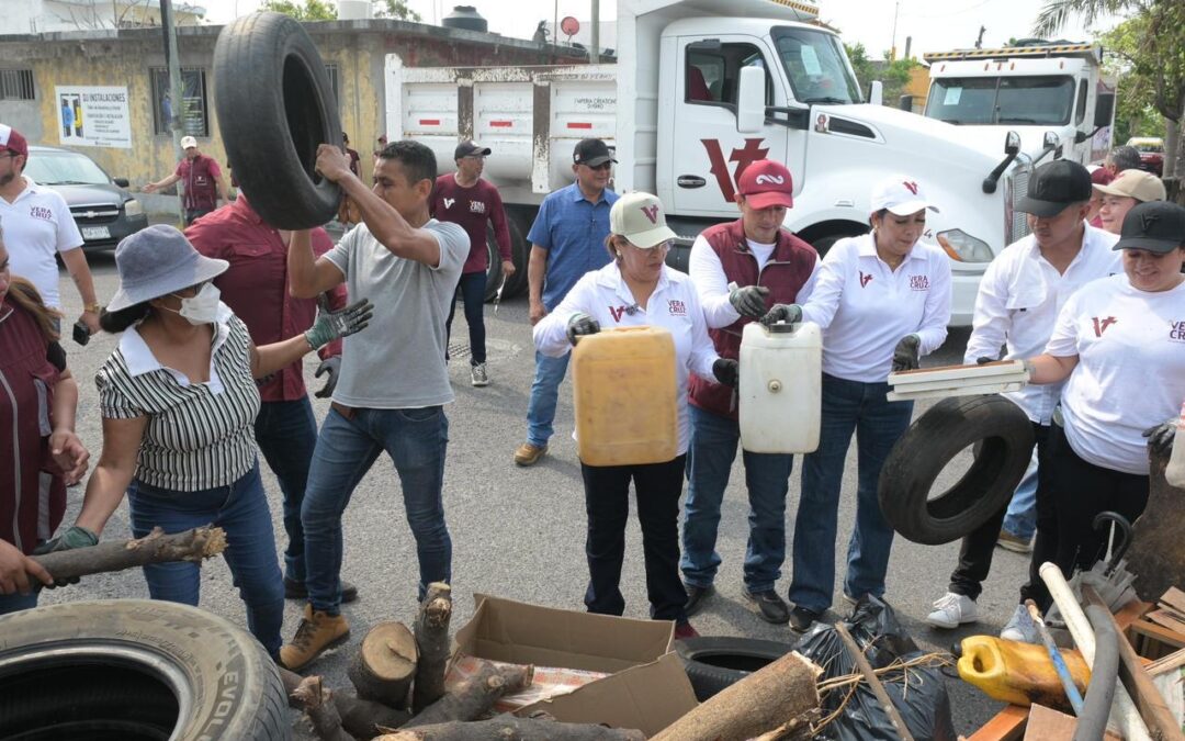 Descacharrización en Astilleros: modelo de limpieza se replica en otras ciudades