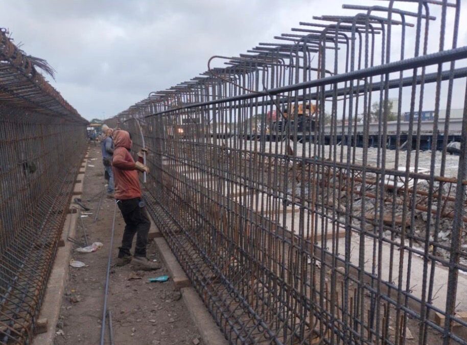 SICT: 70% de avance en distribuidor vial acceso puerto Veracruz