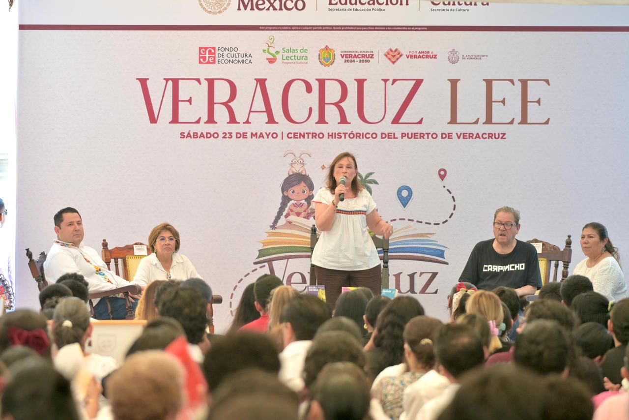 Arranca 'Veracruz Lee' con entrega gratuita de libros en todo el estado