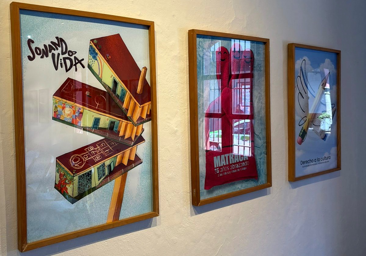 Inauguración de la exposición Soñando por la vida en el Centro Recreativo Xalapeño