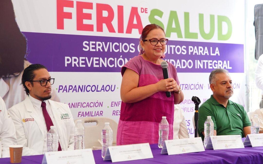 IMMX y autoridades sanitarias realizan Feria de Salud para mujeres