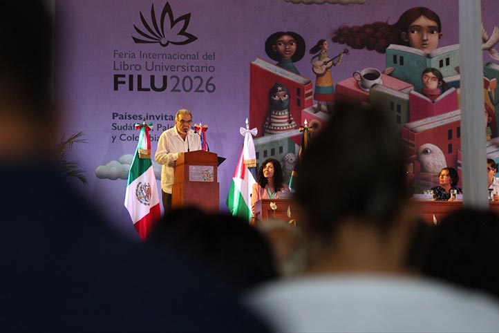 Inauguración de la FILU 2026 en la Casa del Lago de la UV