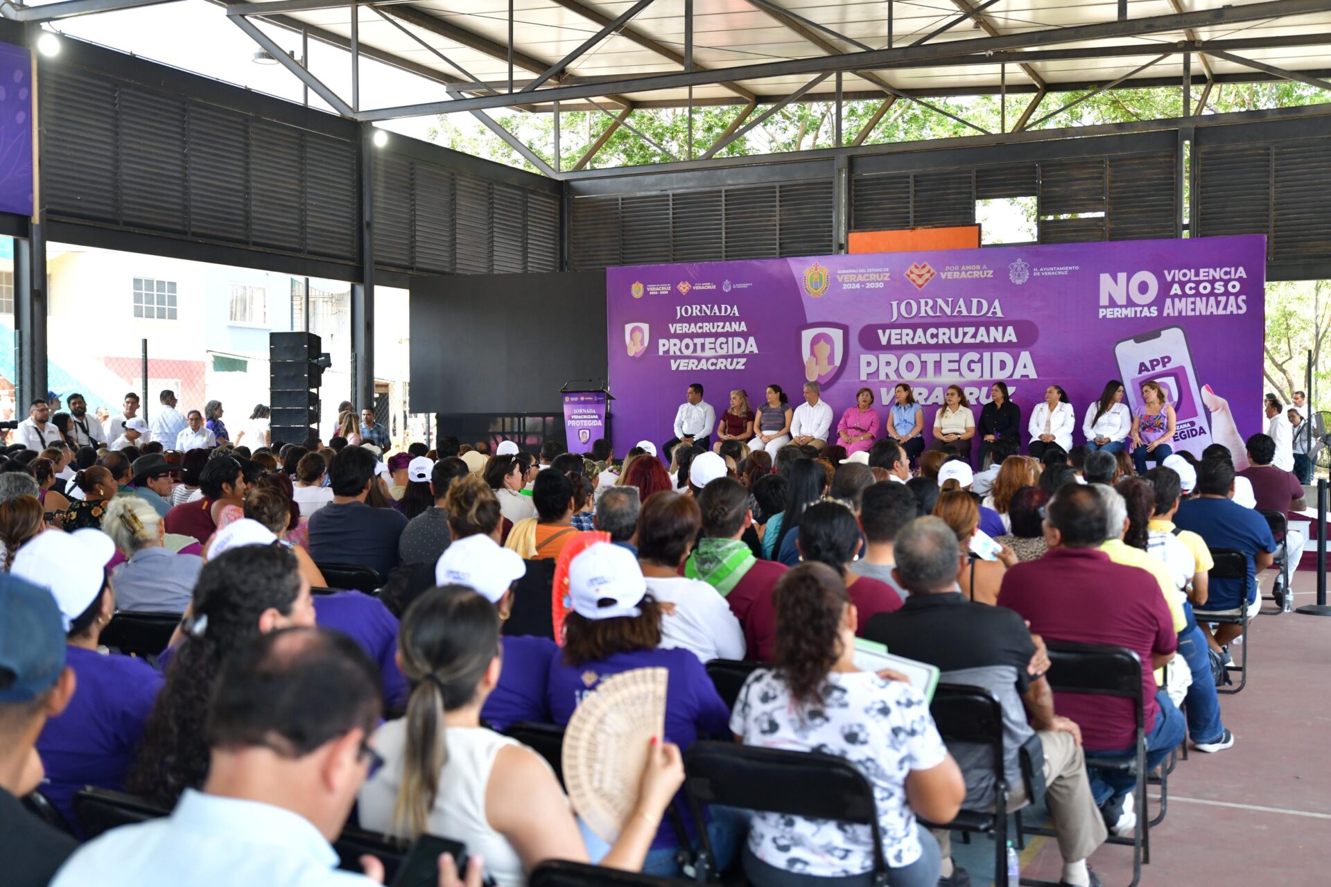 Fiscalía General del Estado de Veracruz en jornada Veracruzana Protegida