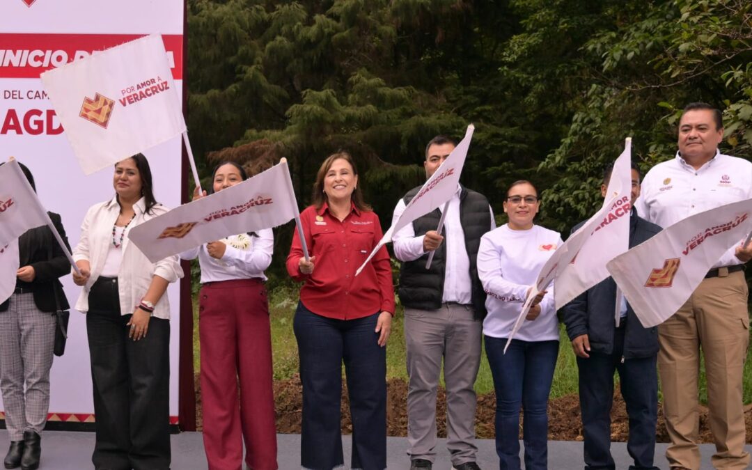 Gobierno de Veracruz inicia pavimentación del camino Magdalena-Tequila