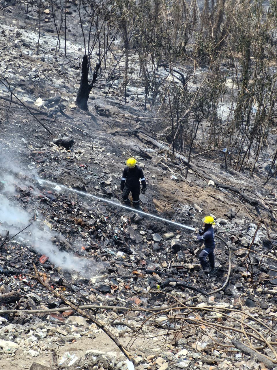 Reactivación de puntos humeantes en zona norte de Veracruz