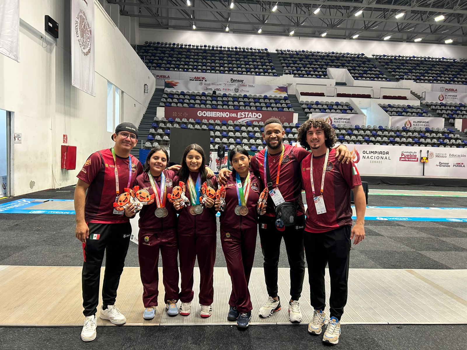 Atletas de Veracruz logran resultados históricos en judo y esgrima en CONADE 2026