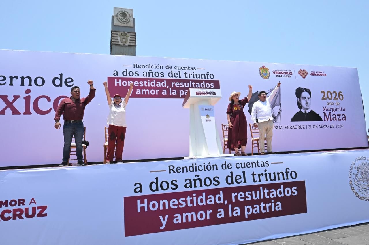 Rosa María Hernández reconoce liderazgo de Sheinbaum y Nahle