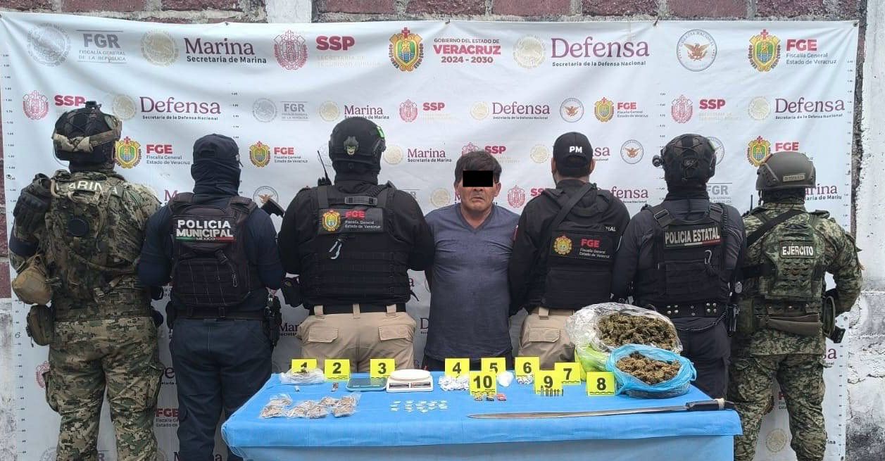 Operativo coordinado de seguridad en Veracruz detiene a 28 personas