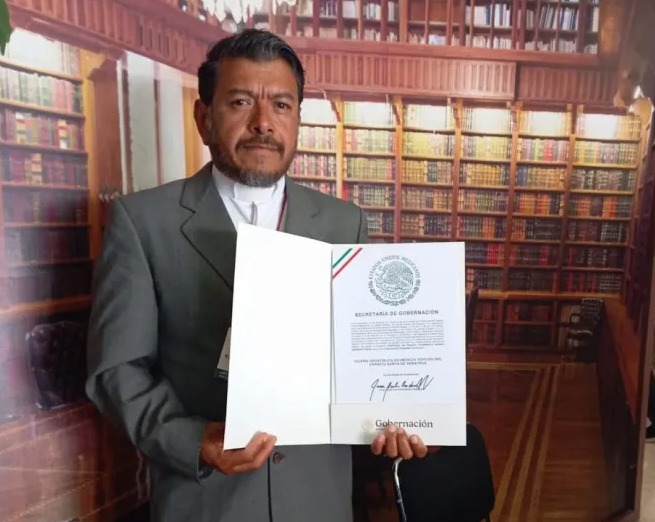 Ceremonia de ordenación del presbítero Raymundo Tapia como obispo en Xalapa