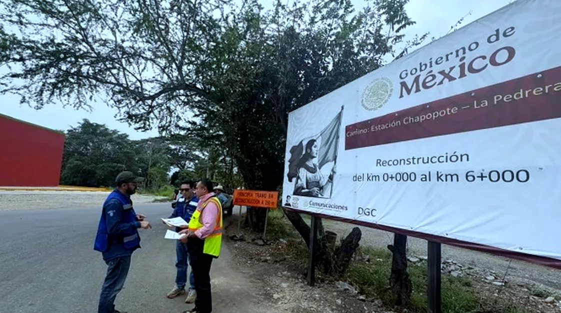 Rehabilitación Integral de Caminos y Puentes en Zona Norte de Veracruz Supervisada por SICT — Hoy Xalapa