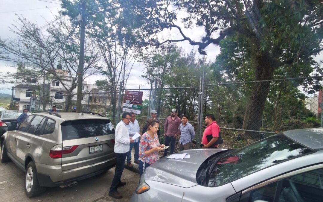 Ayuntamiento de Xalapa rescata área verde en Los Pinos