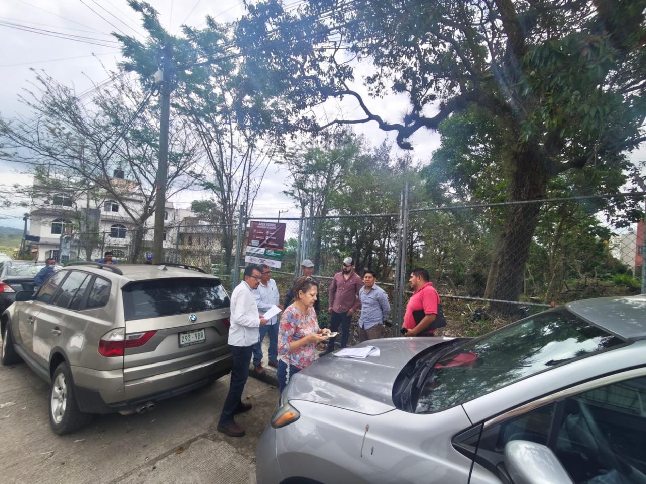 Rescate de área verde en el fraccionamiento Los Pinos, Xalapa