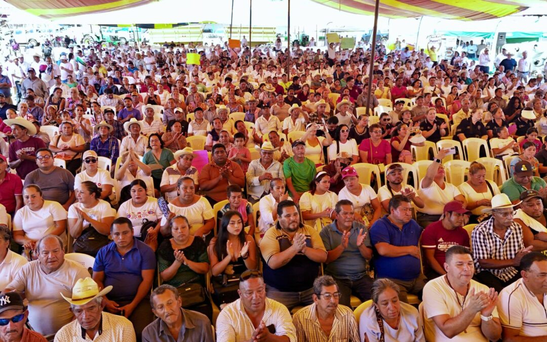 Veracruz triplica apoyo al maíz y alcanza 60 mil hectáreas en Playa Vicente