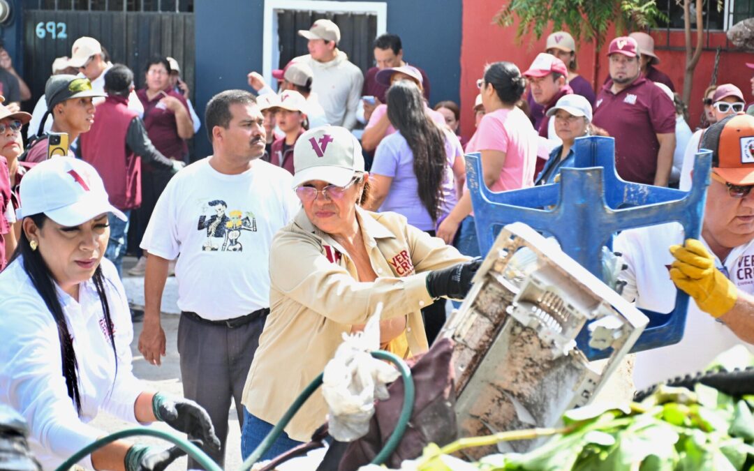 Rosa María Hernández pide no creer en desinformación durante jornada de descacharrización