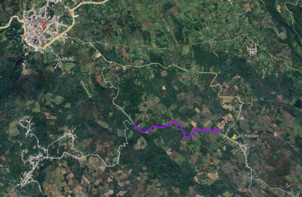 Maquinaria de la SICT para rehabilitación de caminos rurales en Veracruz