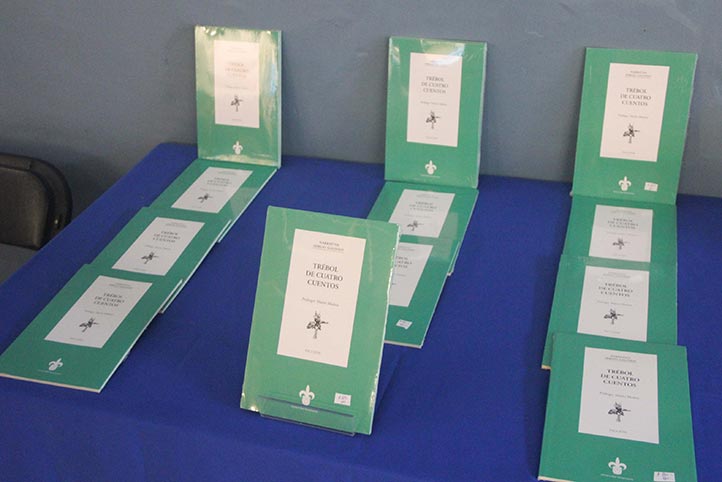 Presentación del libro Trébol de cuatro cuentos de Sergio Galindo en la FILU 2026