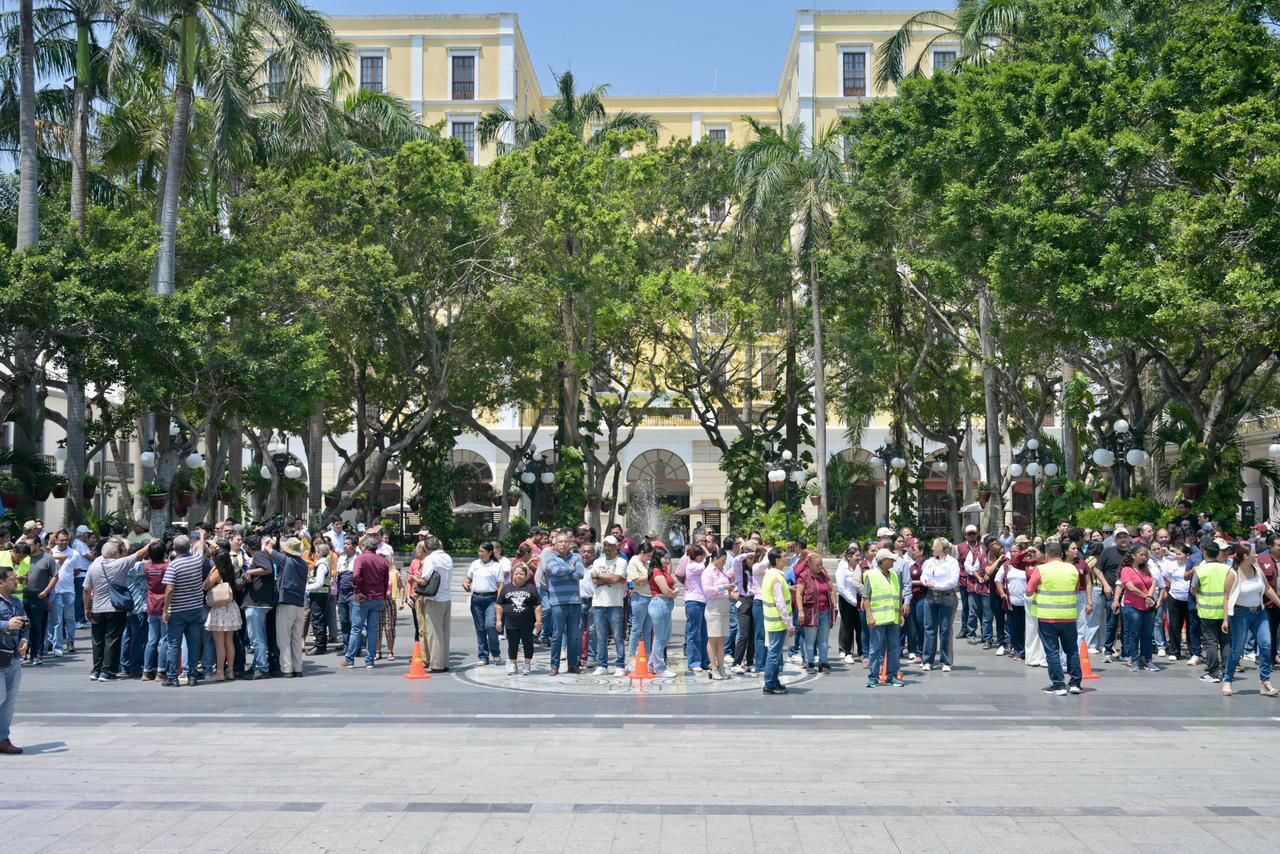 Veracruz participa en Primer Simulacro Nacional 2026