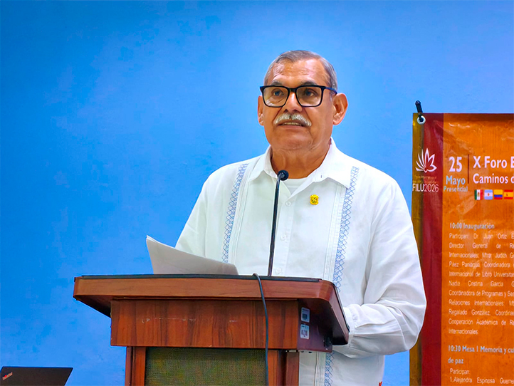 Inauguración del X Foro Estudiantil Intercultural en la USBI de la UV en Xalapa