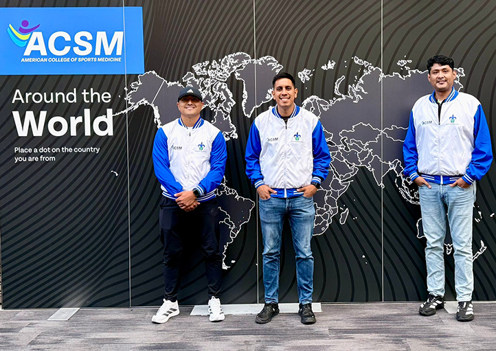 Académicos de la UV en la reunión anual del ACSM 2026