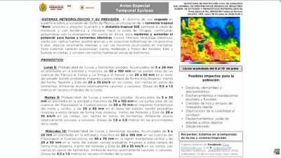 Gobernadora Rocío Nahle instruye activación de Protección Civil por lluvias