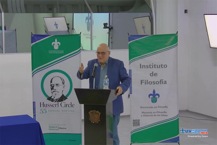 Adolfo García de la Sienra dicta conferencia sobre Dagfinn Føllesdal