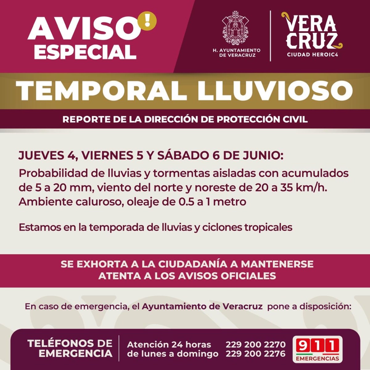Alcaldesa de Veracruz en conferencia