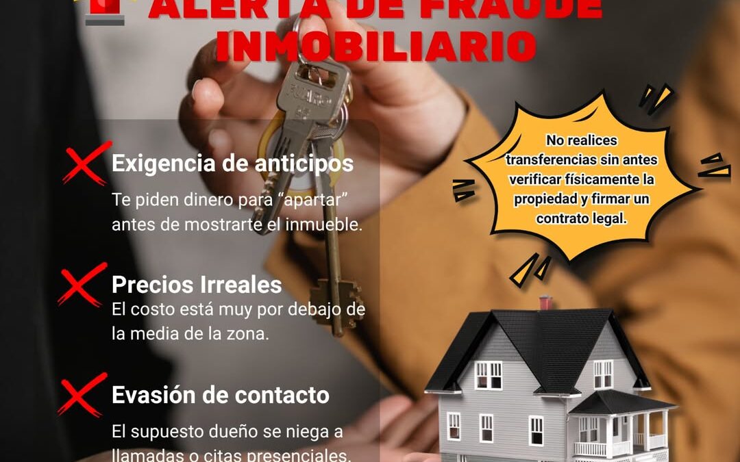 Fiscalía alerta sobre fraude inmobiliario en Veracruz