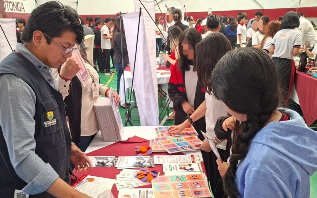 Altotonga: Feria de Servicios por Amor a las Mujeres promueve prevención de violencia
