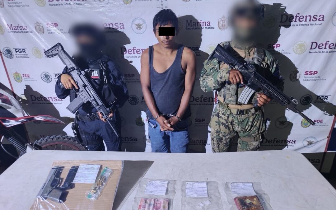 Aseguran más de 36 kg de narcóticos y detienen a 27 en Veracruz