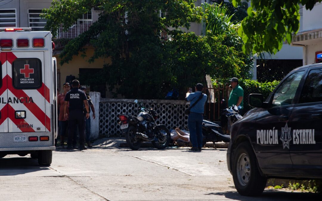 Ataque armado en Tuxpan deja una víctima mortal y dos heridos