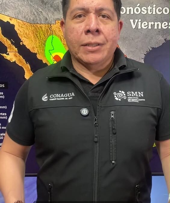 SMN emite aviso especial por lluvias intensas para viernes 19 de junio