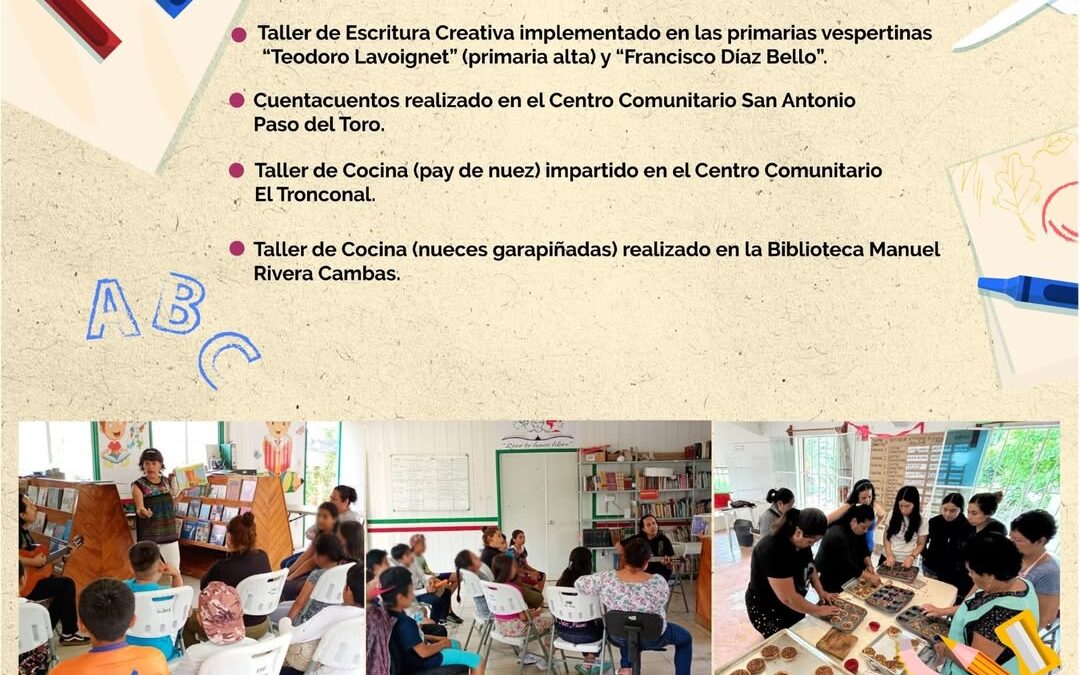 Ayuntamiento de Xalapa continúa con acciones formativas en escuelas y comunidades