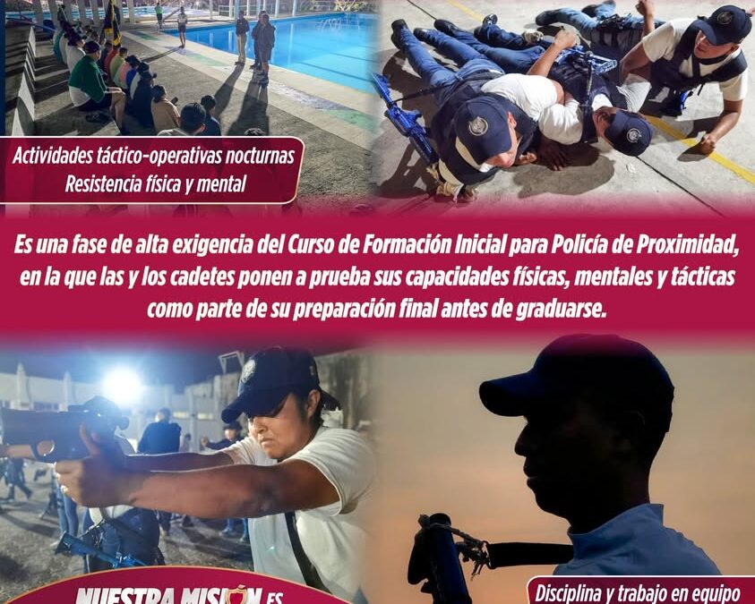 Cadetes del CEISVer enfrentan programa ‘Hasta el Último Aliento’