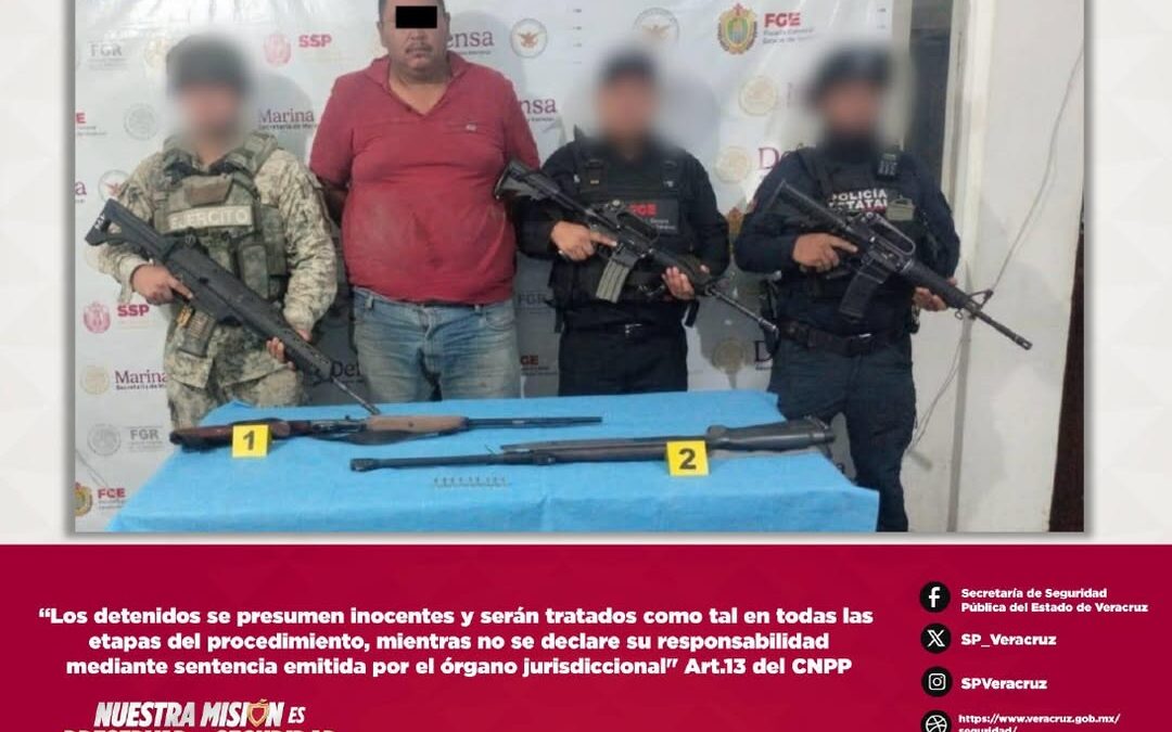 18 detenidos en cateos en 12 municipios de Veracruz