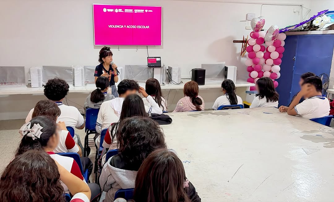 Charla de prevención de violencia y acoso escolar en Córdoba