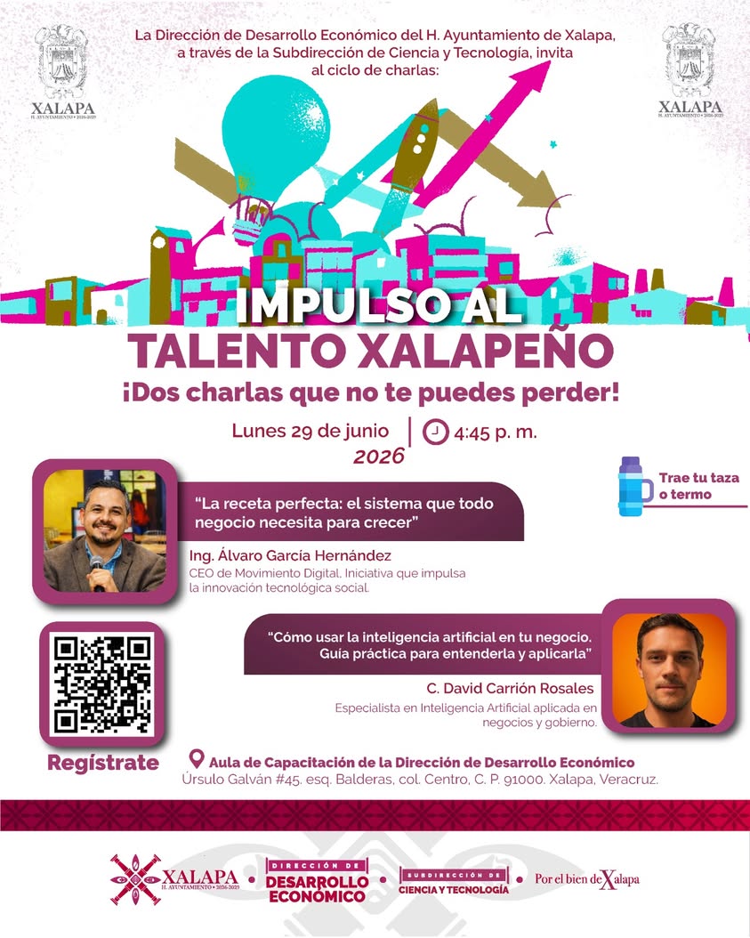 ciclo-de-charlas-impulso-talento-xalapeno Convocatoria al ciclo de charlas Impulso al Talento Xalapeño del Ayuntamiento de Xalapa