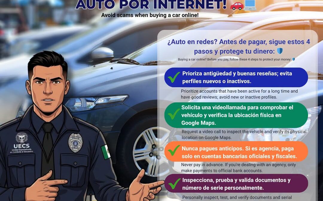 4 pasos para comprar un auto en redes sin ser estafado en Veracruz