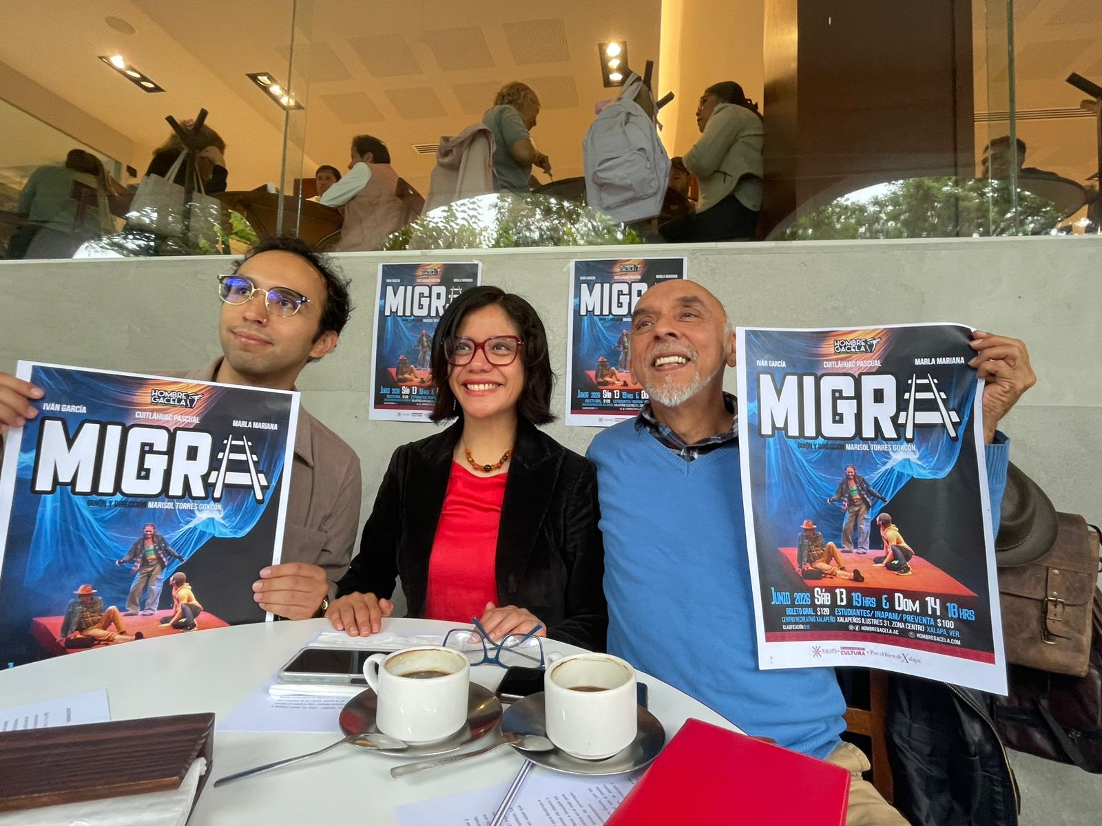Obra Migra aborda migración en Centro Recreativo Xalapeño